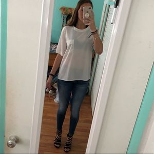 Louis Feraud Sheer Shirt